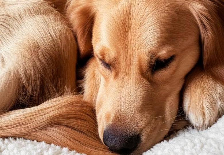 ¿Es normal que un perro duerma todo el día?