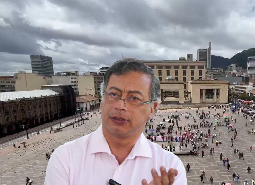 Este miércoles la asistencia a la movilización en Bogotá, Medellín y otras ciudades del país fue baja. FOTO: EL COLOMBIANO y Presidencia
