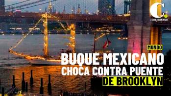 Autoridades investigan las causas del trágico accidente del buque mexicano en el puente de Brooklyn