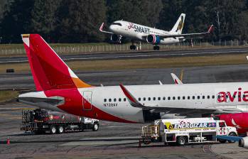 La Aeronáutica Civil de Colombia (Aerocivil) emitió una importante advertencia a los pasajeros aéreos colombianos sobre posibles modificaciones en los itinerarios de vuelo por tormentas solares. FOTO MANUEL SALDARRIAGA