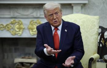 El presidente Donald Trump también impuso aranceles a las películas producidas en el extranjero. La producción cinematográfica es parte crucial de la economía estadounidense. FOTO: GETTY