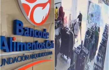 “El Vestier de Dios”, es una valiosa iniciativa del Banco de Alimentos, que ayuda a los habitantes de los barrios más vulnerables de Cali y municipios cercanos. FOTO: CAPTURA VIDEO REDES SOCIALES