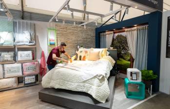 Inexmoda se alió con Messe Frankfurt, organizador de ferias internacionales, para traer a Medellín un capítulo de Heimtextil, la feria más importante del mundo en textiles para el hogar e interiorismo. FOTO: Cortesía Inexmoda.