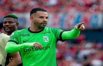 Edwin Cardona es una de las figuras de Nacional que tiene contrato hasta el 31 de diciembre de 2026. FOTO MANUEL SALDARRIAGA