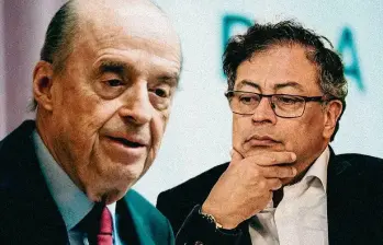 El excanciller Álvaro Leyva confrontó al presidente Gustavo Petro sobre un supuesto “problema de drogadicción” FOTO: EL COLOMBIANO