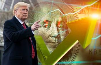 El presidente de Estados Unidos, Donald Trump, sacude a los mercados con su guerra de aranceles. FOTO EL COLOMBIANO