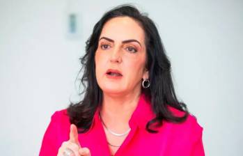 La senadora del Centro Democrático manifestó también que denunciará al mandatario ante la Comisión de Acusación. FOTO: CAMILO SUÁREZ