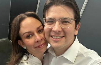 La pareja, que contrajo matrimonio en 2016, tiene un hijo en común, Alejandro Uribe, nacido en 2019. María Claudia Tarazona también es madre de tres niñas fruto de una relación anterior. FOTO: INSTAGRAM
