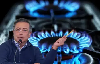 El presidente Gustavo Petro aseguró que habrá sanciones si se comprueba que empresas intermediarias están guardando gas residencial para venderlo a termoeléctricas. Foto: PRESIDENCIA Y EL COLOMBIANO