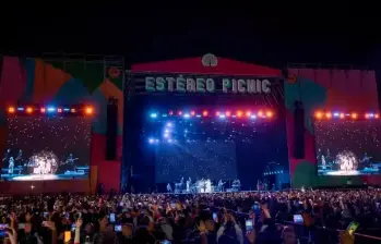 Por tormenta eléctrica suspendieron presentación en el festival de Estéreo Picnic. FOTO: Colprensa 