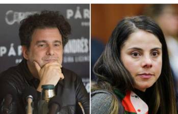 La senadora Esmeralda Hernández reprochó al artista Andrés Calamaro por sus declaraciones a favor de las corridas de toros. FOTO: Archivo EL COLOMBIANO y Colprensa