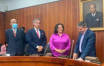 La presidenta de la Comisión del Senado es la senadora Angélica Lozano. FOTO Cortesía Senado
