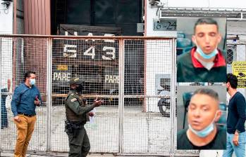 Henry Andrés Vélez Correa (detalle, arriba) y Carlos Mario Atehortúa (detalle, abajo) fueron los dos nuevos condenados por el hurto a la fundidora de oro registrado el 4 de noviembre de 2021. FOTOS: JAIME PÉREZ Y CORTESÍA