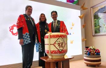 En marzo pasado Procolombia presentó su pabellón en Expo2025 Osaka. El Gobierno destacó que habrá una afluencia de 28.2 millones de visitantes durante los seis meses de duración. FOTO: Procolombia