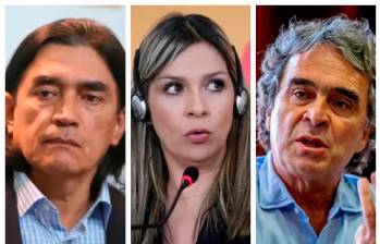 Los tres más opcionados para llegar hoy a la Casa de Nariño lideran también en los escenarios de consulta interpartidista. FOTO: COLPRENSA/EL COLOMBIANO