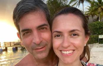 El fiscal paraguayo Marcelo Pecci fue asesinado en 2022 cuando se encontraba de luna de miel con Claudia Aguilera en las playas de Barú, en Colombia. FOTO: REDES SOCIALES @aguileraclaudi