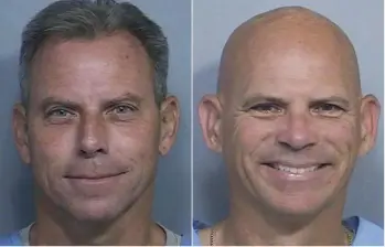 Lyle y Erik Menéndez, fueron condenados a cadena perpetua tras asesinar a sus padres en 1989. FOTO: AFP