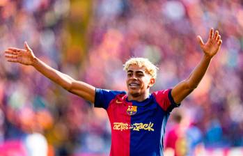 El español Lamine Yamal lidera el ranquin mundial de jugadores más valorados en el mundo. FOTO GETTY 