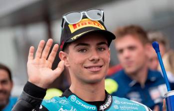 David Alonso, debutante en Moto2, cada vez de adapta mejor a la segunda categoría del motociclismo. FOTO: GETTY