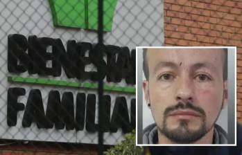 Freddy Castellanos, docente y presunto abusador de 12 niños en un centro infantil del Instituto Colombiano de Bienestar Familiar, fue enviado a la cárcel mientras investigan. FOTO: CORTESÍA ICBF Y COLPRENSA