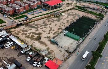 Este es el lote que adquirió el Ministerio de Educación para la futura sede universitaria en Soacha, Cundinamarca. FOTO: CORTESÍA MINEDUCACIÓN.