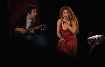 Luis Fernando Ochoa interpretó Antología con Shakira en Medellín. FOTO Cortesía
