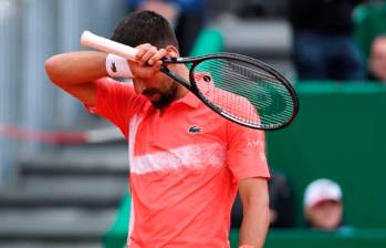 El serbio Novak Djokovic se despidió muy temprano del Madrid Open. Este sábado fue un mal día para los tenistas latinoamericanos. FOTO TOMADA X ATP