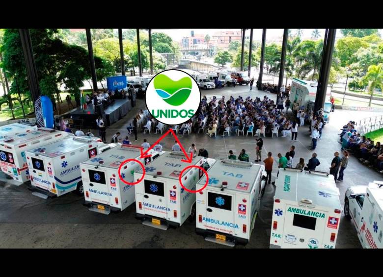 Petro anunció entrega de ambulancias para Antioquia y el gobernador Rendón lo desmintió: no son nuevas, están en uso desde 2023