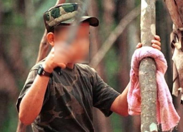 Las autoridades locales denunciaron el hecho y advirtieron que todos eran menores de edad, estudiante de la escuela del corregimiento. Foto: Colprensa