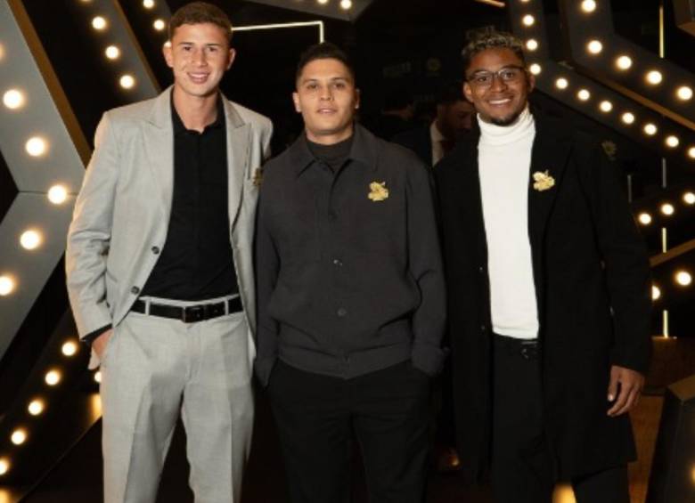 Juan Fernando Quintero en la gala de Águila. FOTO: Tomada de redes sociales Águila