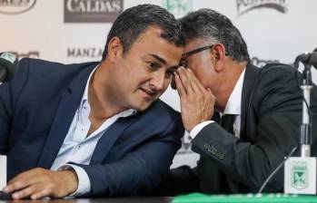 El presidente de Nacional, Juan David Pérez, espera tener listos los refuerzos antes del 3 de enero. FOTO manuel saldarriaga